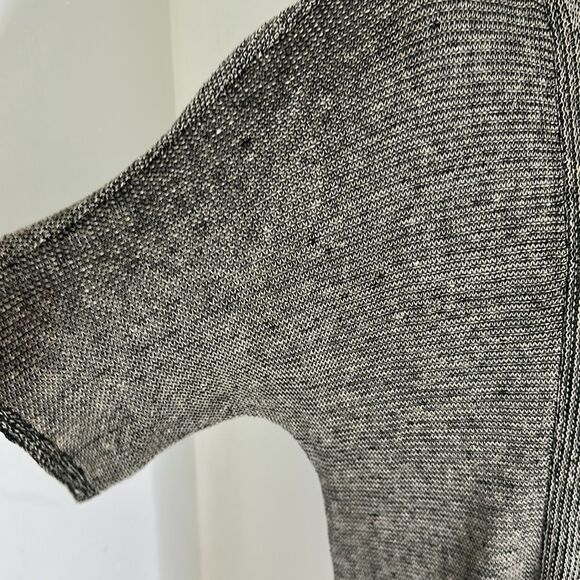 Eileen Fisher Organic Linen Knit Longline Cardigan - Picture 3 of 6